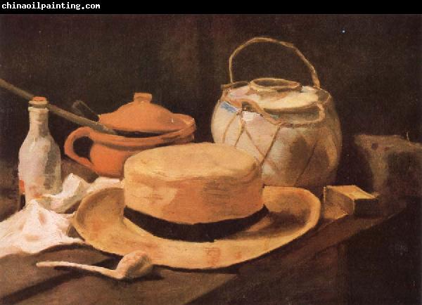 Vincent Van Gogh Still life with Yellow Straw Hat (nn04)