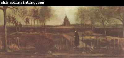 Vincent Van Gogh The Parsonage Garden at Nuenen (nn04)