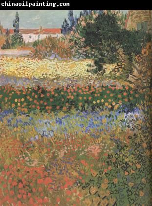 Vincent Van Gogh Flowering Garden (nn04)