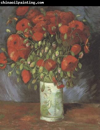 Vincent Van Gogh Vase wtih Red Poppies (nn040