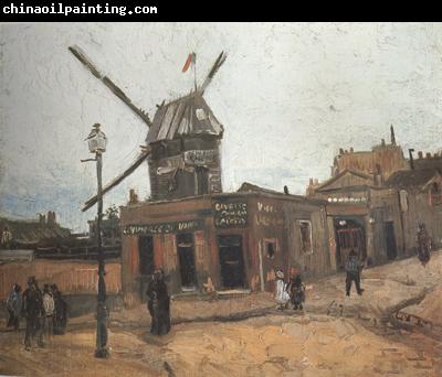 Vincent Van Gogh Le Moulin de la Galette (nn04)