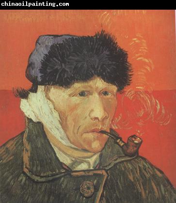 Vincent Van Gogh Self-Portrait with Bandaged Ear and Pipe (nn04)