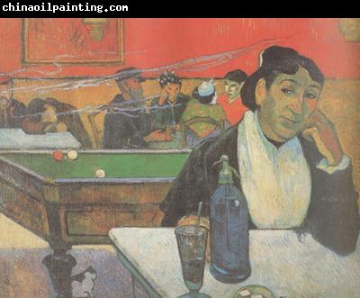 Vincent Van Gogh Night Cafe in Arles (Madame Ginoux) (nn04)