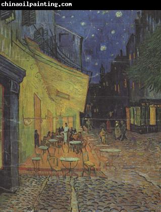 Vincent Van Gogh The Cafe Terrace on the Place du Forum,Arles,at Night (nn04)