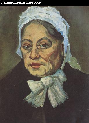 Vincent Van Gogh Head of an Old Woman with White Cap (nn04)