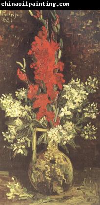 Vincent Van Gogh Vase wtih Gladioli and Carnations (nn04)