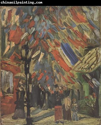 Vincent Van Gogh The Fourteenth of July Celebration in Paris (nn04)