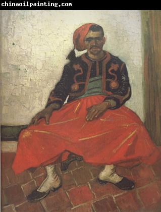 Vincent Van Gogh The Seated Zouave (nn04)