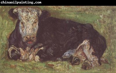 Vincent Van Gogh Lying Cow (nn04)