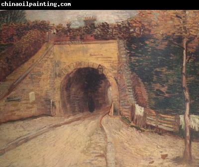 Vincent Van Gogh Roadway wtih Underpass (nn04)