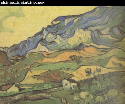 Vincent Van Gogh Les Alpilles,Mountainous Landscape near Saint-Remy (nn04)