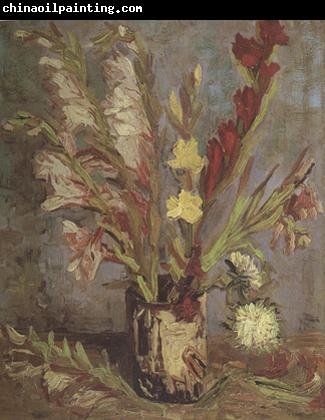 Vincent Van Gogh Vase with Gladioli (nn04)