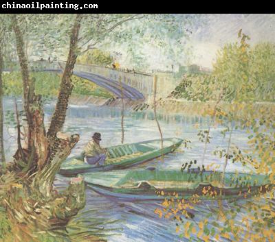 Vincent Van Gogh Fishing in the Spring,Pont de Clichy (nn04)