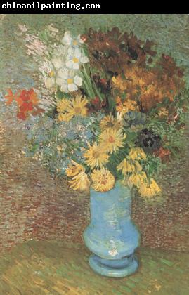 Vincent Van Gogh Vase wtih Daisies and Anemones (nn04)