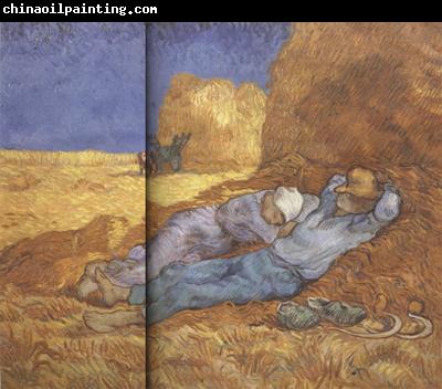 Vincent Van Gogh Noon:Rest from Work (nn04)