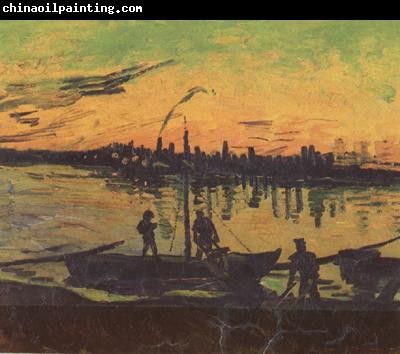 Vincent Van Gogh Coal Barges (nn04)