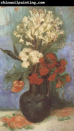 Vincent Van Gogh Vase with Carnations and Othe Flowers (nn04)