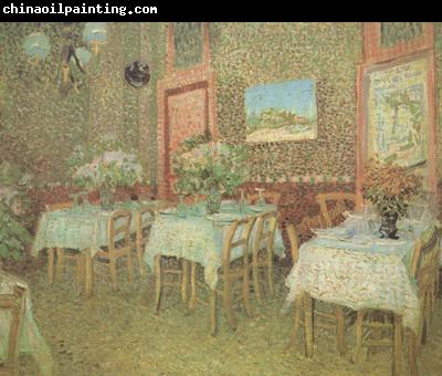 Vincent Van Gogh Interior of a Restaurant (nn04)