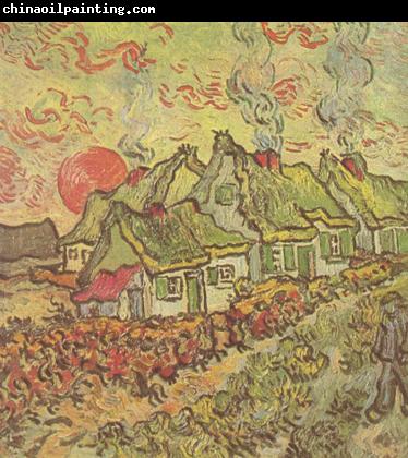 Vincent Van Gogh Cottages:Reminiscence of the North (nn04)