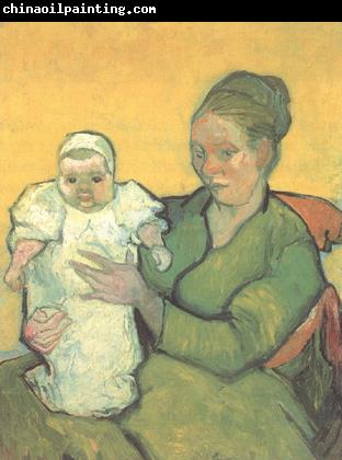 Vincent Van Gogh Mother Roulin wtih Her Baby (nn04)