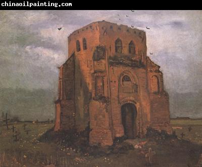 Vincent Van Gogh The Old Cemetery Tower at Nuenen (nn04)