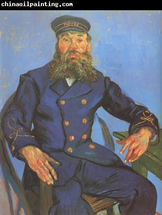 Vincent Van Gogh Portrait of the Postman Joseph Roulin (nn04)