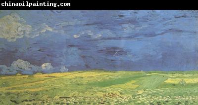 Vincent Van Gogh Wheat Field under Clouded Sky (nn04)