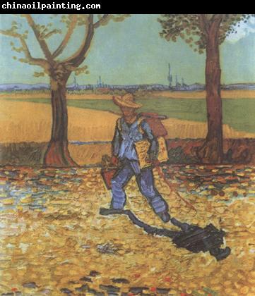 Vincent Van Gogh The Painter on His way to Work (nn04)