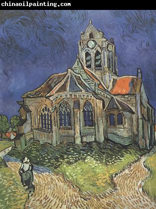 Vincent Van Gogh The Church at Auvers (nn04)