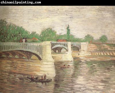 Vincent Van Gogh The Seine with the Pont de la Grande Jatte (nn04)