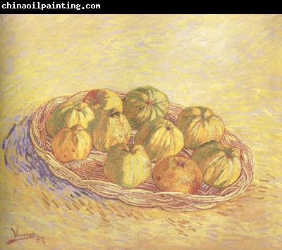 Vincent Van Gogh Still life wtih Basket of Apples (nn04)