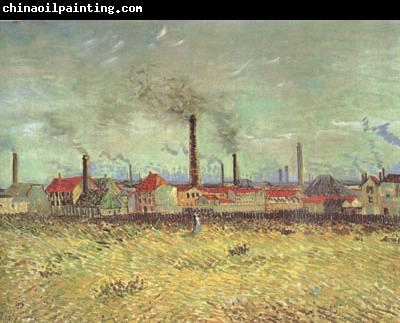 Vincent Van Gogh Factories at Asnieres Seen from the Quai de Clichy (nn04)