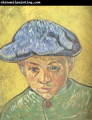 Vincent Van Gogh Portrait of Camille Roulin (nn04)