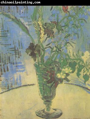 Vincent Van Gogh Still life:Glass with Wild Flowers (nn04)