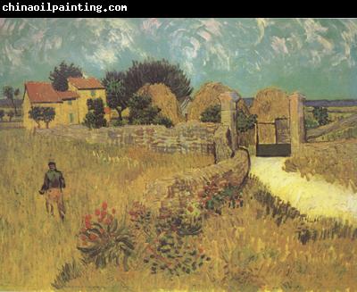 Vincent Van Gogh Farmhous in Provence (nn04)