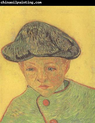 Vincent Van Gogh Portrait of Camille Roulin (nn04)