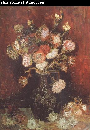 Vincent Van Gogh Vase wtih Asters and Phlox (nn04)