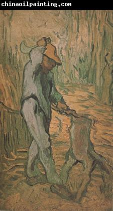 Vincent Van Gogh The Woodcutter (nn04)