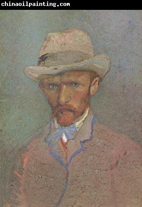 Vincent Van Gogh Self-Portrait with Grey Felt Hat (nn04)