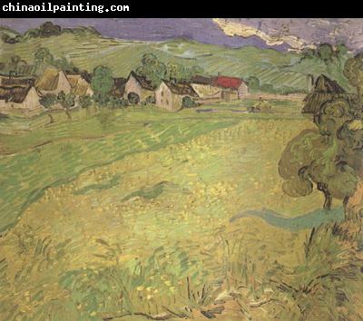 Vincent Van Gogh View of Vesseots near Auvers (nn04)