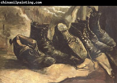 Vincent Van Gogh Three Pairs of Shoes (nn04)