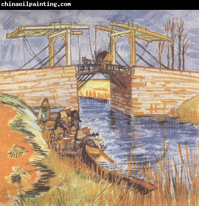 Vincent Van Gogh The Langlois Bridge at Arles (nn04)