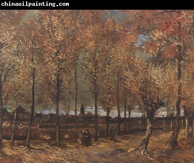 Vincent Van Gogh Lane with Poplars (nn04)