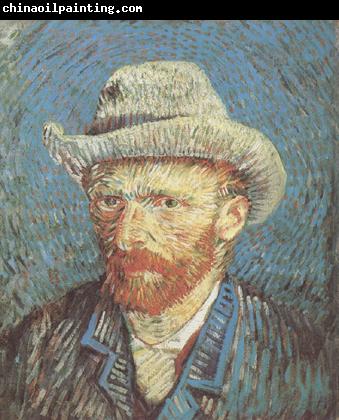 Vincent Van Gogh Self-Portrait wtih straw hat (nn04)