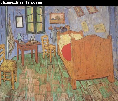 Vincent Van Gogh Vincet's Bedroom in Arles (nn04)