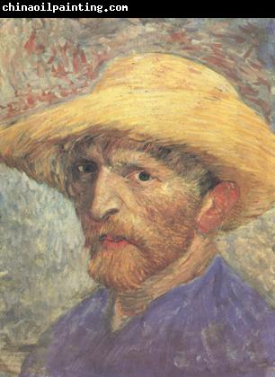 Vincent Van Gogh Self-Portrait with Straw Hat (nn04)