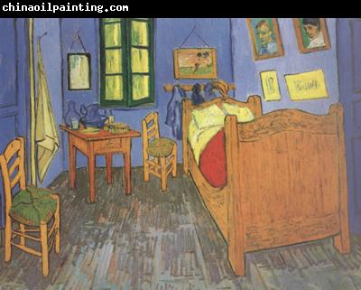 Vincent Van Gogh Vincent's Bedroom in Arles (nn04)