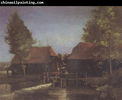 Vincent Van Gogh Water Mill at Kollen near Nuenen (nn04)