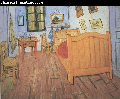 Vincent Van Gogh Vincent's Bedroom in Arles (nn04)