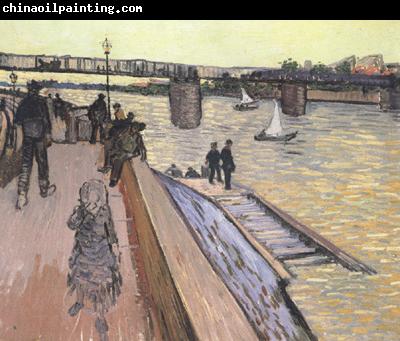 Vincent Van Gogh The Bridge at Trinquetaille (nn040